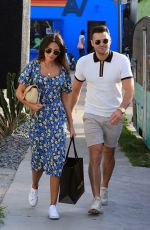 MICHELLE KEEGAN and Mark Wright Out and About in Los Angeles 02/27/2020