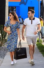 MICHELLE KEEGAN and Mark Wright Out and About in Los Angeles 02/27/2020