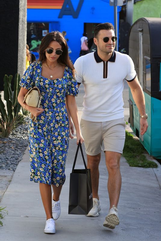 MICHELLE KEEGAN and Mark Wright Out and About in Los Angeles 02/27/2020