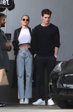 MICHELLE RANDOLPH and Gregg Sulkin at Catch LA in West Hollywood 03/01/2020