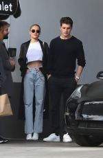 MICHELLE RANDOLPH and Gregg Sulkin at Catch LA in West Hollywood 03/01/2020