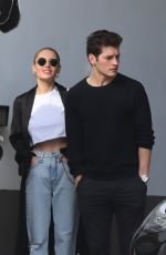 MICHELLE RANDOLPH and Gregg Sulkin at Catch LA in West Hollywood 03/01/2020