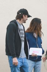 MILA KUNIS and Ashton Kutcher Out in Los Angeles 03/11/2020