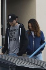 MILA KUNIS and Ashton Kutcher Out in Los Angeles 03/11/2020