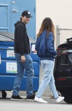 MILA KUNIS and Ashton Kutcher Out in Los Angeles 03/11/2020