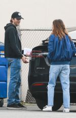 MILA KUNIS and Ashton Kutcher Out in Los Angeles 03/11/2020