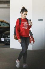 MILA KUNIS Leaves Target in West Hollywood 03/02/2020