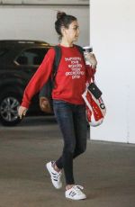 MILA KUNIS Leaves Target in West Hollywood 03/02/2020