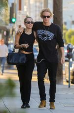 MILEY CYRUS and Cody Simpson Out in Malibu 03/02/2020