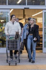 MILEY CYRUS and Cody Simpson Out Shopping in Los Angeles 02/28/2020