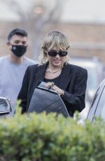 MILEY CYRUS and Cody Simpson Out Shopping in Los Angeles 02/28/2020