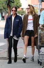 mix - ashley benson, cara delevingne, and kaia gerber shopping in west hollywood - 3/15//20 | celebrityparadise - hollywood , celebrities , babes & more