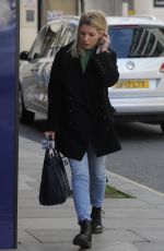 MOLLIE KING Leaves BBC Radio Studios in Harrow 03/21/2020
