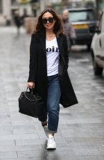 MYLEENE KLASS Arrives at Global Offices in London 03/19/2020