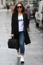 MYLEENE KLASS Arrives at Global Offices in London 03/19/2020