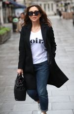 MYLEENE KLASS Arrives at Global Offices in London 03/19/2020