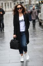 MYLEENE KLASS Arrives at Global Offices in London 03/19/2020