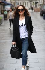 MYLEENE KLASS Arrives at Global Offices in London 03/19/2020