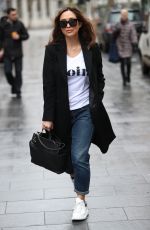 MYLEENE KLASS Arrives at Global Offices in London 03/19/2020
