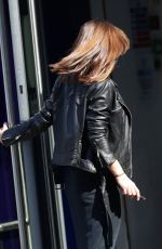 MYLEENE KLASS Arrives at Global Studios in London 03/27/2020