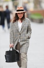 MYLEENE KLASS Arrives at Smooth Radio Show in London 03/28/2020