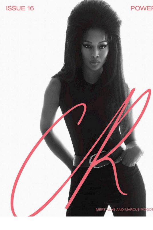 NAOMI CAMPBELL in CR Fashion Book #16, Spring/Summer 2020