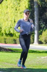NAOMI WATTS and Liev Schreiber Out Jogging During Break from Quarantine in Brentwood 03/26/2020