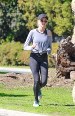NAOMI WATTS and Liev Schreiber Out Jogging During Break from Quarantine in Brentwood 03/26/2020