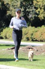 NAOMI WATTS and Liev Schreiber Out Jogging During Break from Quarantine in Brentwood 03/26/2020