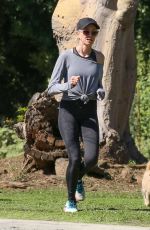 NAOMI WATTS and Liev Schreiber Out Jogging During Break from Quarantine in Brentwood 03/26/2020