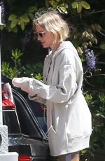 NAOMI WATTS Wears Latex Gloves Out Shopping in Los Angeles 03/25/2020