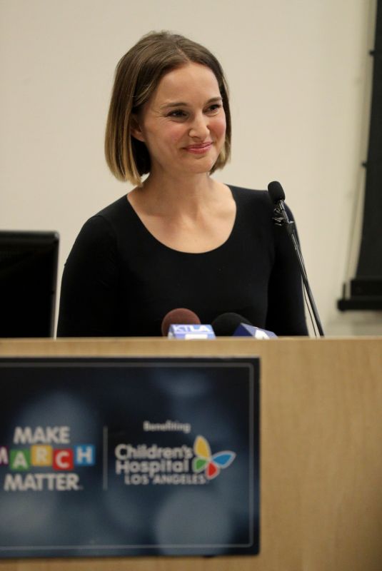 NATALIE PORTMAN at Make March Matter Fundraising Campaign Kick-off in Los Angeles 03/02/2020