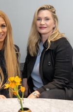 NATASHA HENSTRIDGE and YVONNE SIMONA RUEFF at Hotel Das Triest in Vienna 03/04/2020