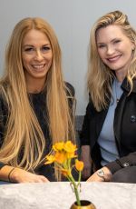 NATASHA HENSTRIDGE and YVONNE SIMONA RUEFF at Hotel Das Triest in Vienna 03/04/2020