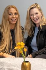 NATASHA HENSTRIDGE and YVONNE SIMONA RUEFF at Hotel Das Triest in Vienna 03/04/2020