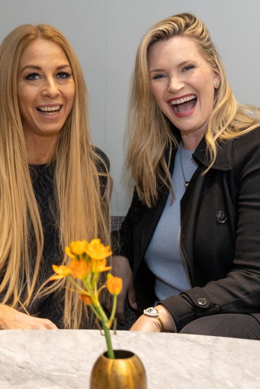 NATASHA HENSTRIDGE and YVONNE SIMONA RUEFF at Hotel Das Triest in Vienna 03/04/2020