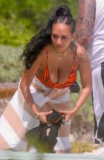 NIA GUZMAN in Swimsuit at a Beach in Tulum 03/20/2020