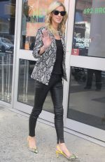 NICKY HILTON Arrives at AOL Building in New York 03/09/2020