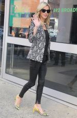 NICKY HILTON Arrives at AOL Building in New York 03/09/2020