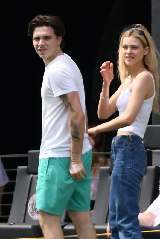 NICOLA PELTZ and Brooklyn Beckham Out in Fort Lauderdale 03/14/2020