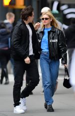 NICOLA PELTZ and Brooklyn Beckham Out Kissing in New York 03/10/2020