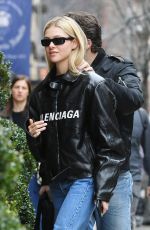NICOLA PELTZ and Brooklyn Beckham Out Kissing in New York 03/10/2020