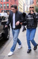 NICOLA PELTZ and Brooklyn Beckham Out Kissing in New York 03/10/2020