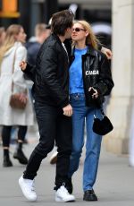 NICOLA PELTZ and Brooklyn Beckham Out Kissing in New York 03/10/2020