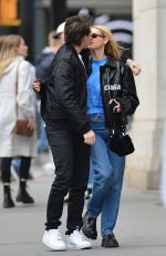 NICOLA PELTZ and Brooklyn Beckham Out Kissing in New York 03/10/2020
