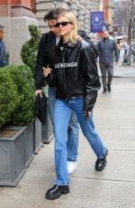 NICOLA PELTZ and Brooklyn Beckham Out Kissing in New York 03/10/2020