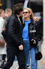 NICOLA PELTZ and Brooklyn Beckham Out Kissing in New York 03/10/2020