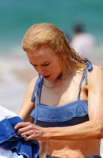 NICOLE KIDMAN in Bikini at a Beach in Australia 12/26/2019