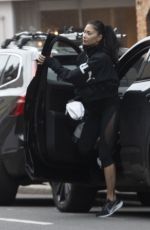 NICOLE SCHERZINGER and Thom Evans Arrives at a Cafe in London 03/23/2020