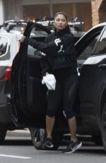 NICOLE SCHERZINGER and Thom Evans Arrives at a Cafe in London 03/23/2020